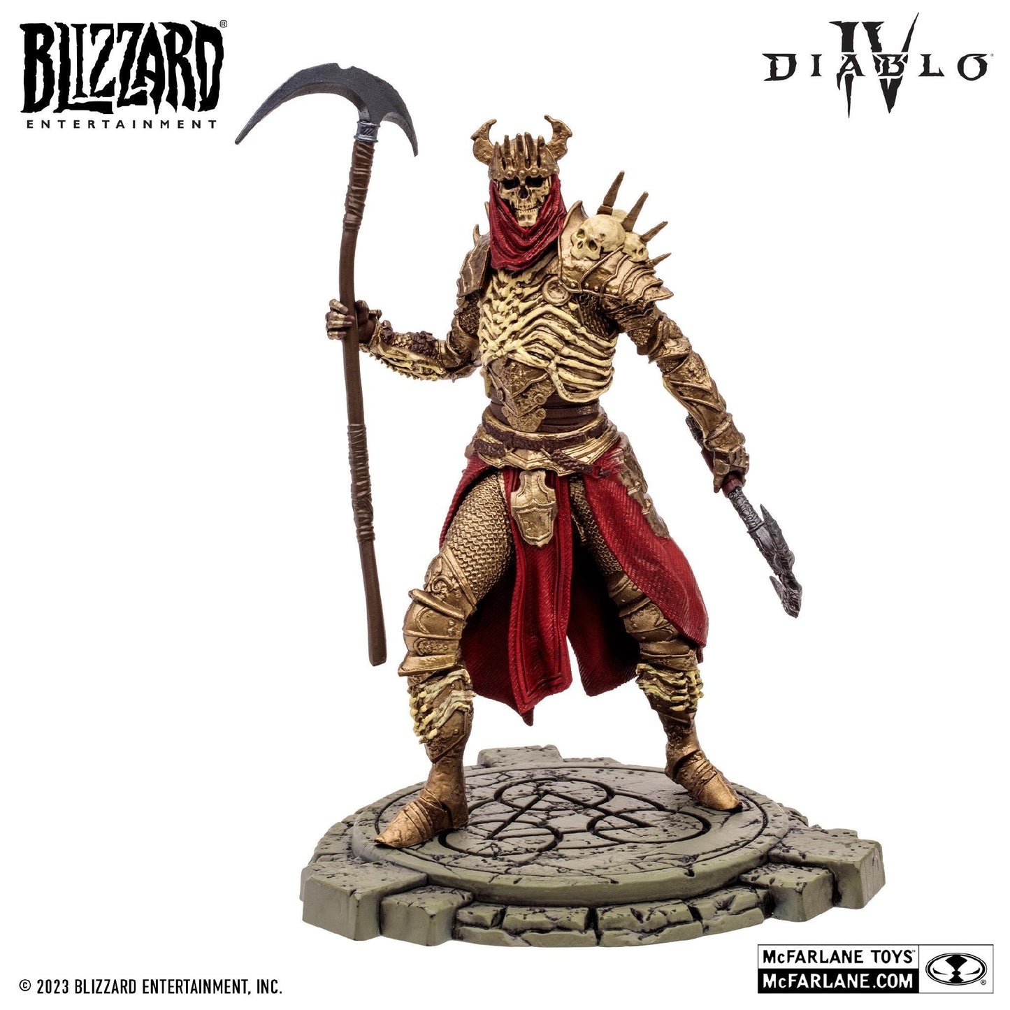 Diablo IV 6 Inch Scale Posed Figure Wave 1 - Summoner Necromancer (Epic)