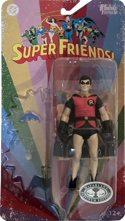 McFarlane DC Retro Super Friends 6 Inch Action Figure Wave 15 - Evil Robin (Platinum Edition)