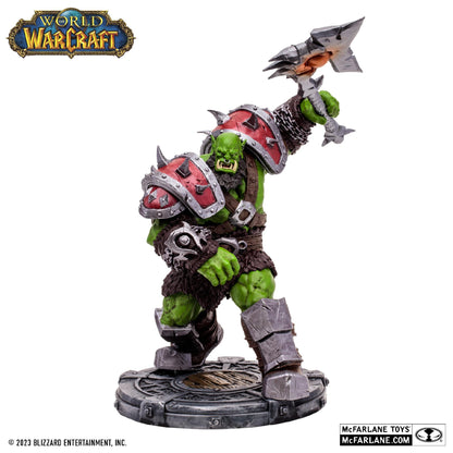 World of Warcraft 6 Inch Posed Figure Wave 1 - Orc Warrior/ Shaman (Common)