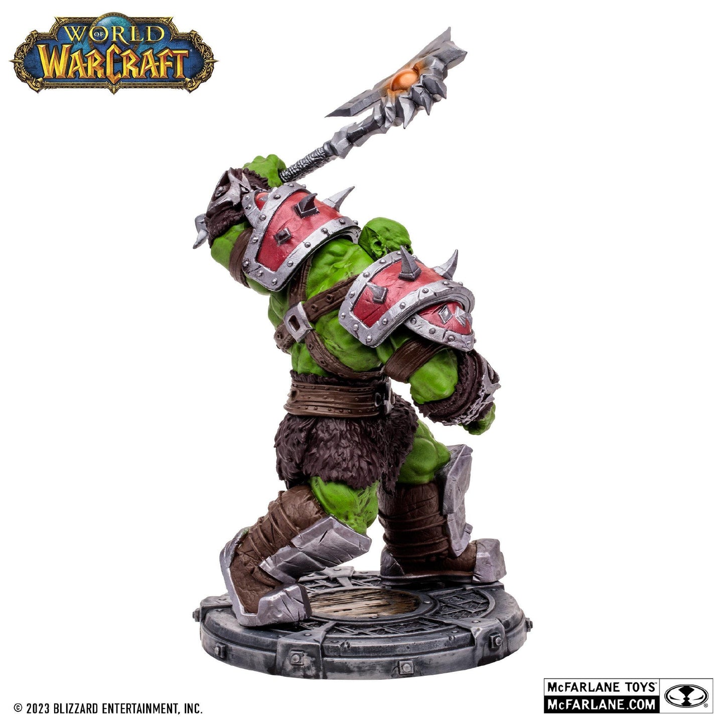 World of Warcraft 6 Inch Posed Figure Wave 1 - Orc Warrior/ Shaman (Common)