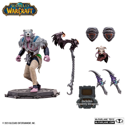 World of Warcraft 6 Inch Posed Figure Wave 1 - Elf Druid/ Rogue (Common)