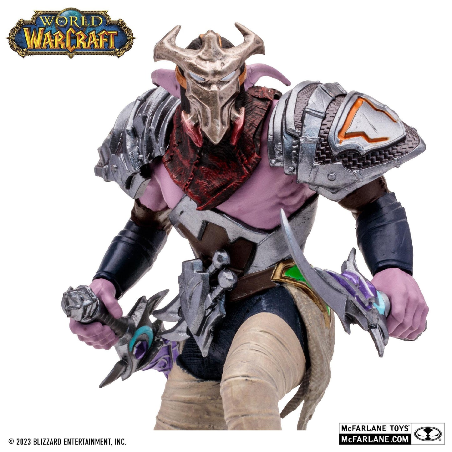 World of Warcraft 6 Inch Posed Figure Wave 1 - Elf Druid/ Rogue (Common)