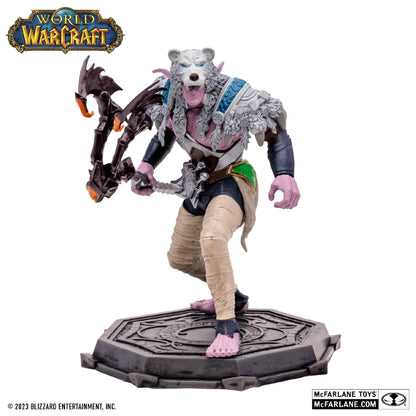 World of Warcraft 6 Inch Posed Figure Wave 1 - Elf Druid/ Rogue (Common)