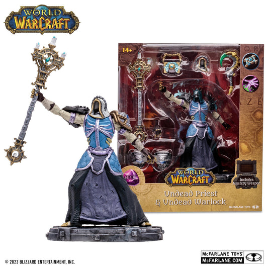 World of Warcraft 6 Inch Posed Figure Wave 1 - Undead Priest/ Warlock (Epic)