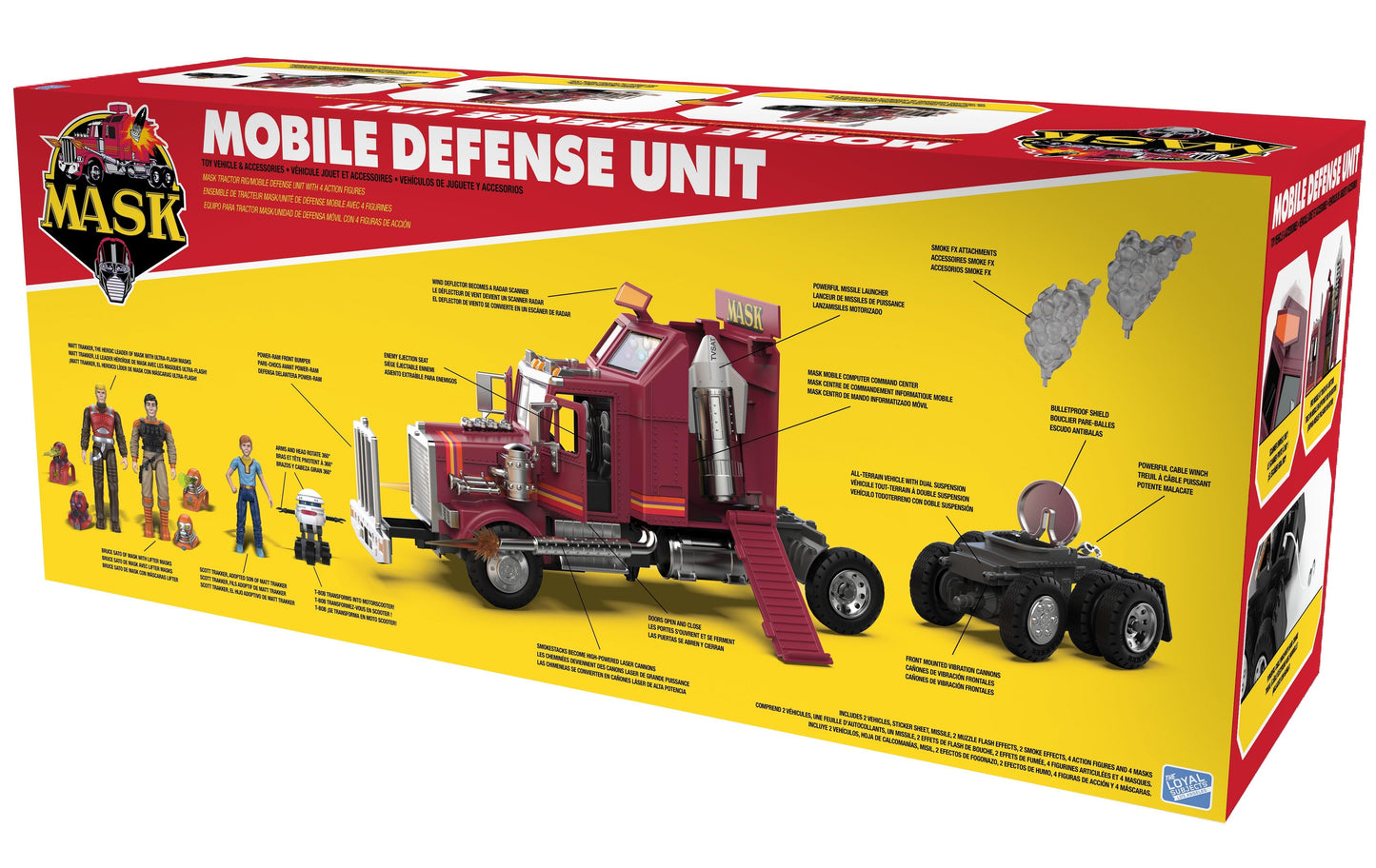 M.A.S.K. Action Figure Vehicle - Mobile Defense Unit (SDCC Exclusive - Limited Edition)