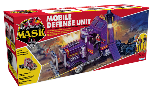 M.A.S.K. Action Figure Vehicle - Mobile Defense Unit