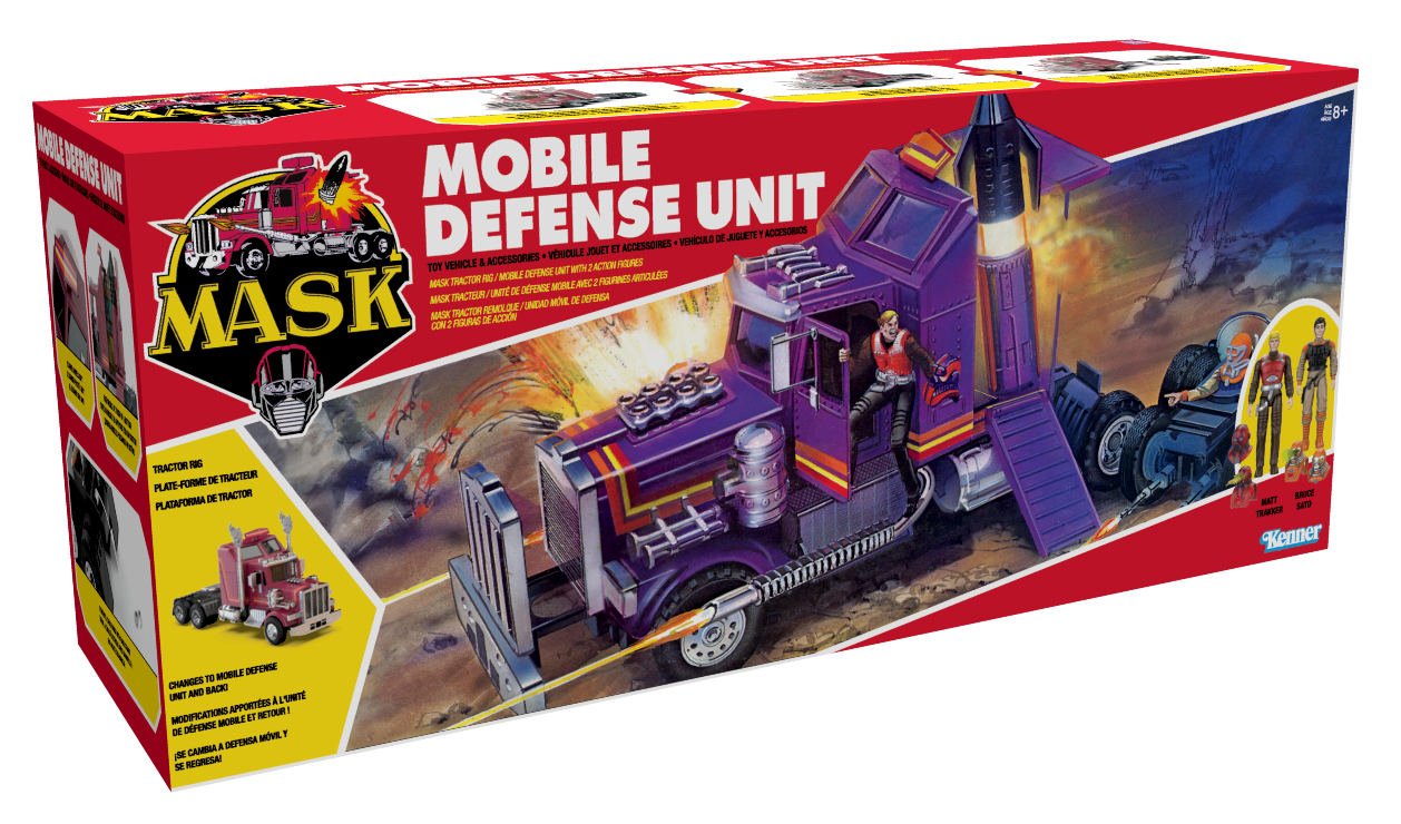 NM - M.A.S.K. Action Figure Vehicle - Mobile Defense Unit