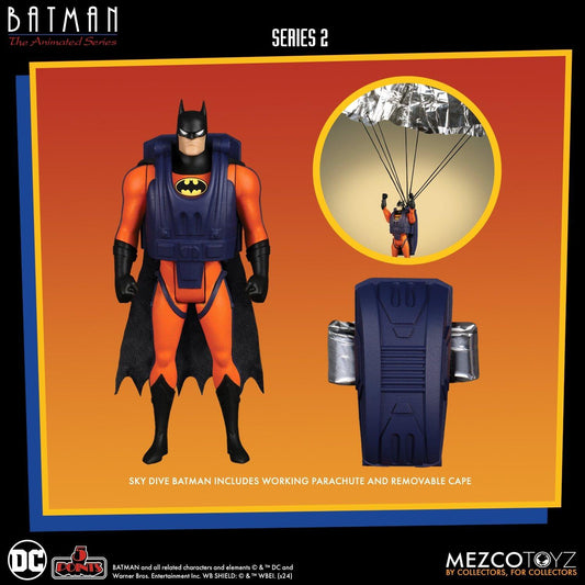 DC Batman the Animated Series 5 Points Deluxe Figure Wave 2 - Batman (Sky Dive)