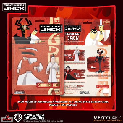 Samurai Jack 5 Points Deluxe Action Figure - Set of 3