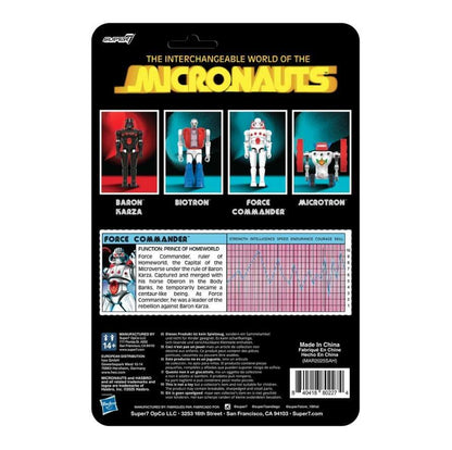 Micronauts ReAction+ O-Ring Action Figure Wave 2 - Force Commander