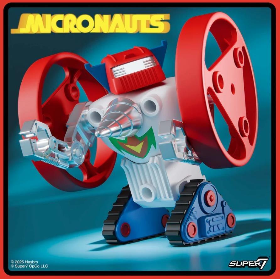 Micronauts ReAction+ O-Ring Action Figure Wave 2 - Microtron