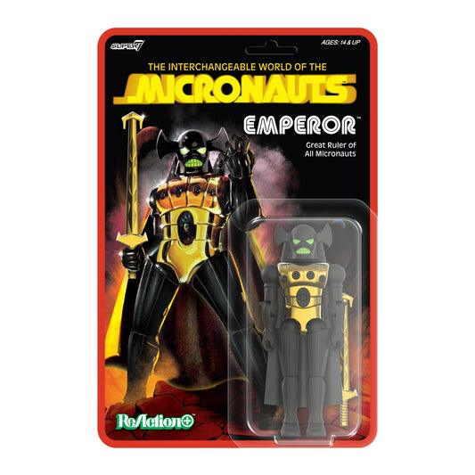 Micronauts ReAction+ Action figure Wave 03 -  Emperor