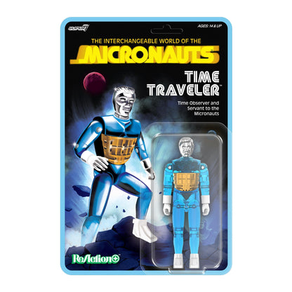 Micronauts ReAction+ Action figure Wave 03 - Time  (Translucent Blue)