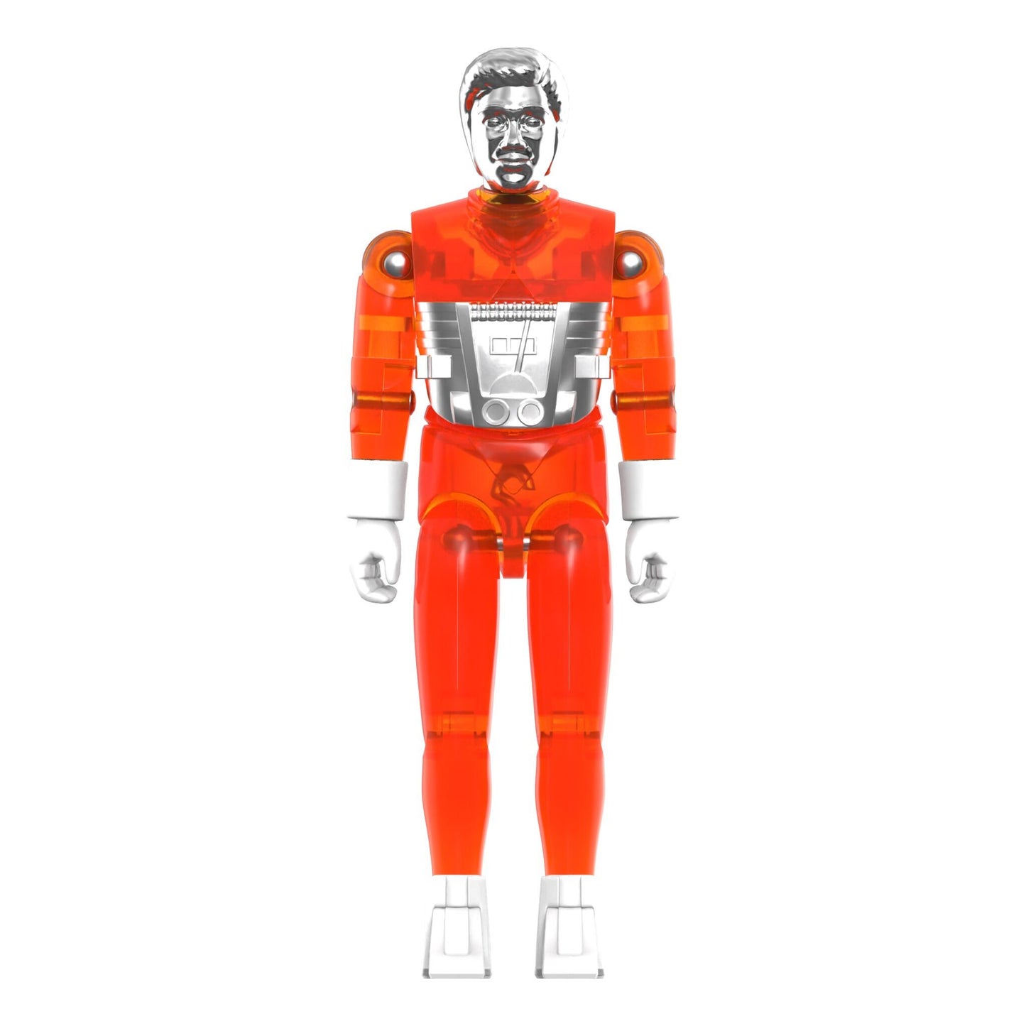 *PRE-ORDER Micronauts ReAction+ O-Ring Action Figure Wave 4 - Time Traveller (Translucent Orange)