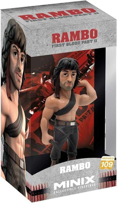 Rambo II Minix 5 Inch Collectible Figurine - Rambo With Bow