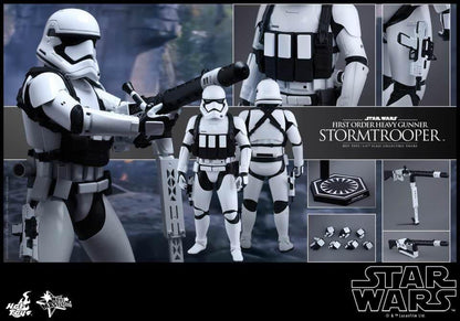 First Order Heavy Gunner Stormtrooper - Star Wars: The Force Awakens Hot Toys Collectable 1/6 Scale Action Figure
