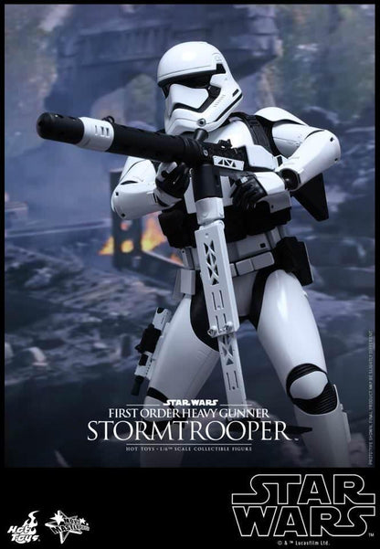 First Order Heavy Gunner Stormtrooper - Star Wars: The Force Awakens Hot Toys Collectable 1/6 Scale Action Figure