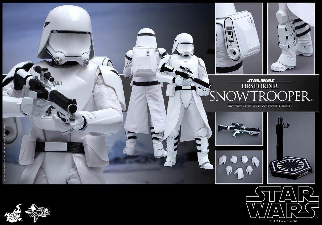 First Order Snowtrooper - Star Wars: The Force Awakens Hot Toys Collectable 1/6 Scale Action Figure