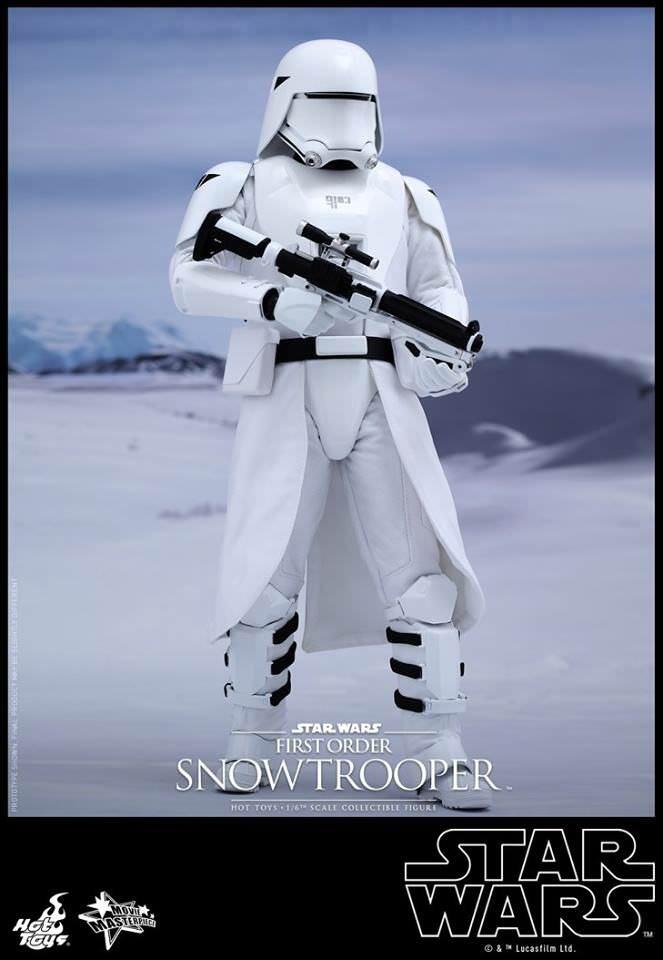 First Order Snowtrooper - Star Wars: The Force Awakens Hot Toys Collectable 1/6 Scale Action Figure