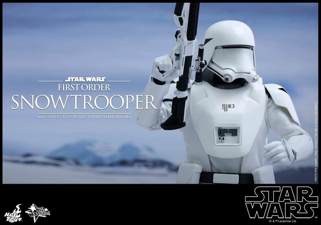 First Order Snowtrooper - Star Wars: The Force Awakens Hot Toys Collectable 1/6 Scale Action Figure