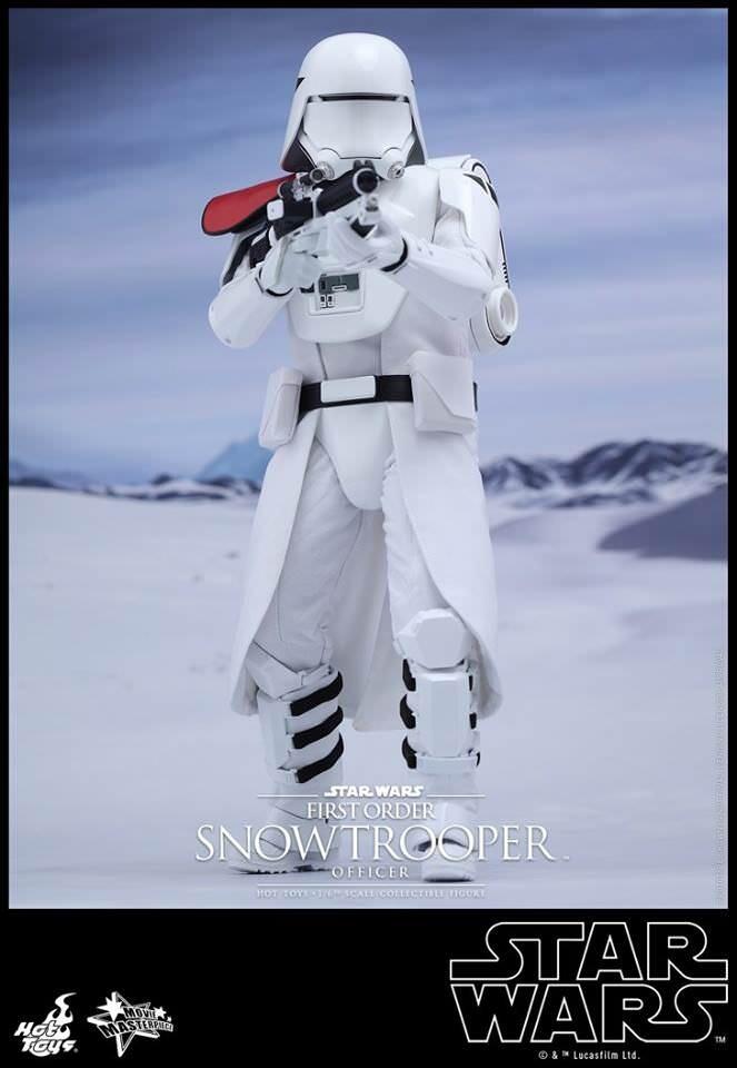 First Order Snowtrooper Officer - Star Wars: The Force Awakens Hot Toys Collectable 1/6 Scale Action Figure