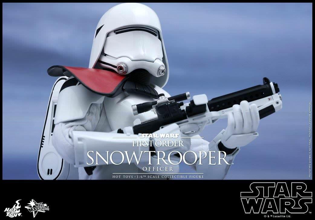 First Order Snowtrooper Officer - Star Wars: The Force Awakens Hot Toys Collectable 1/6 Scale Action Figure