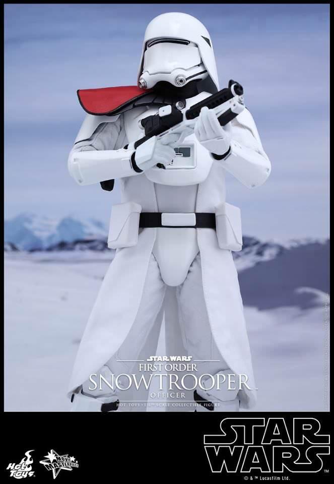 First Order Snowtrooper Officer - Star Wars: The Force Awakens Hot Toys Collectable 1/6 Scale Action Figure