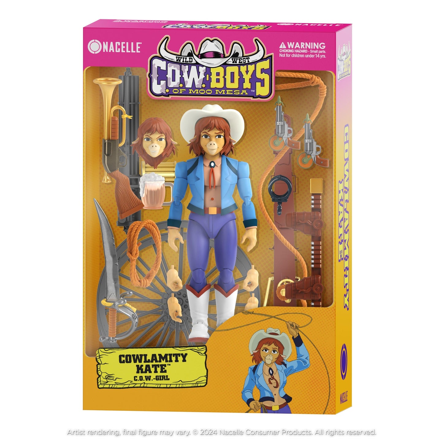 C.O.W.-Boys of Moo Mesa 7-Inch Scale Action Figure Wave 1 - Set of 3