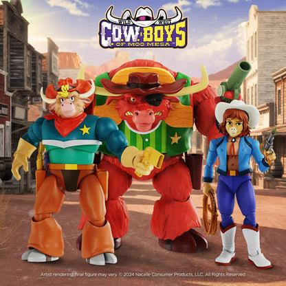 C.O.W.-Boys of Moo Mesa 7-Inch Scale Action Figure Wave 1 - Set of 3