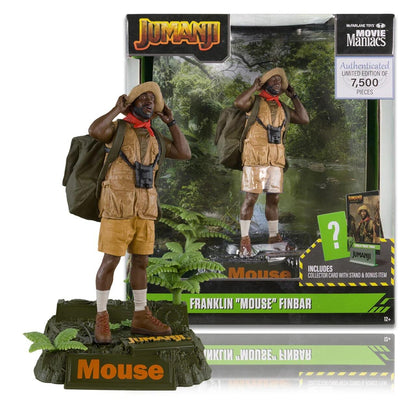 Jumanji: The Next Level Movie Maniacs 6 Inch Action Figure - Franklin "Mouse" Finbar