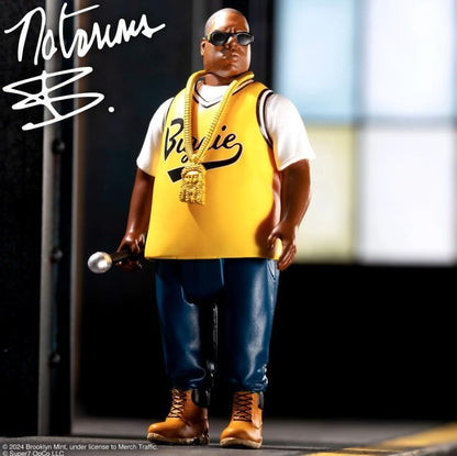 Notorious B.I.G. ReAction Action Figure Wave 4 - Biggie in Yellow Jersey