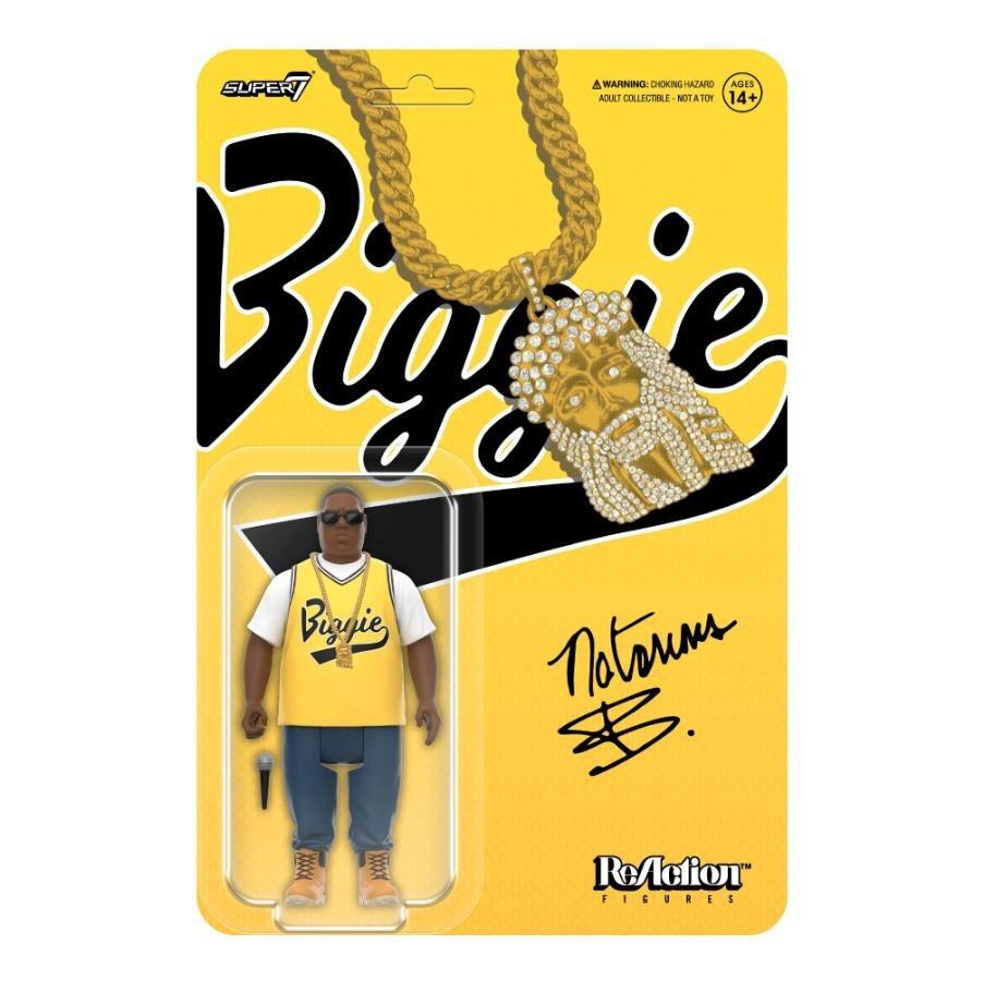 Notorious B.I.G. ReAction Action Figure Wave 4 - Biggie in Yellow Jersey