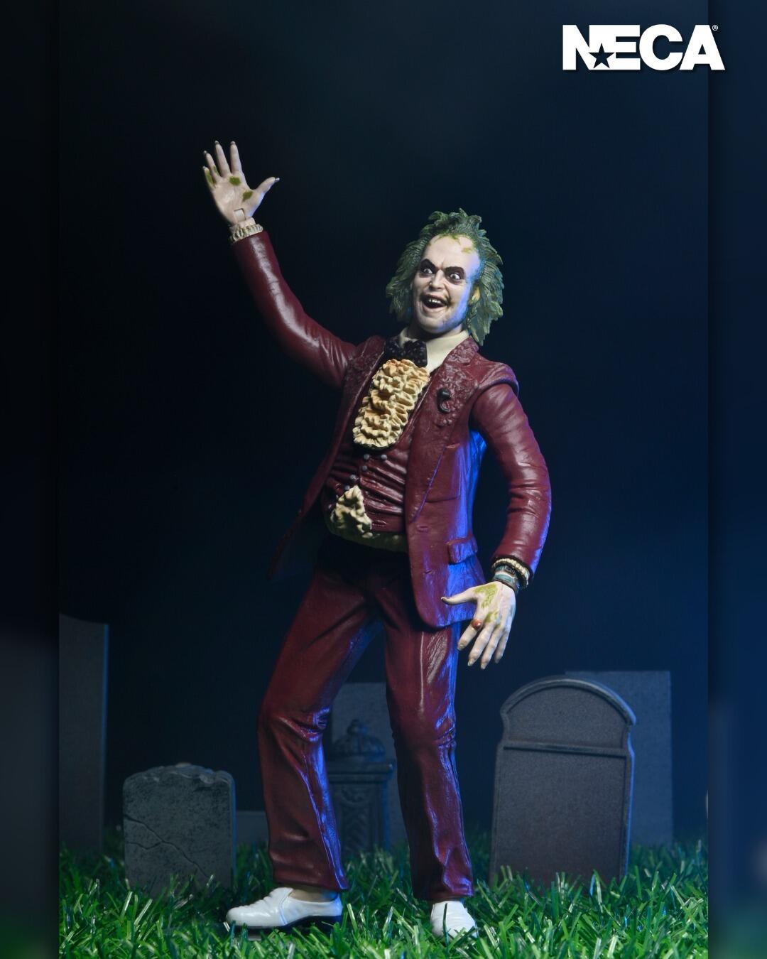 Beetlejuice 1988 7 Inch Ultimate Action Figure - Beetlejuice (Red Tuxedo)