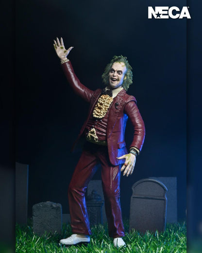 Beetlejuice 1988 7 Inch Ultimate Action Figure - Beetlejuice (Red Tuxedo)