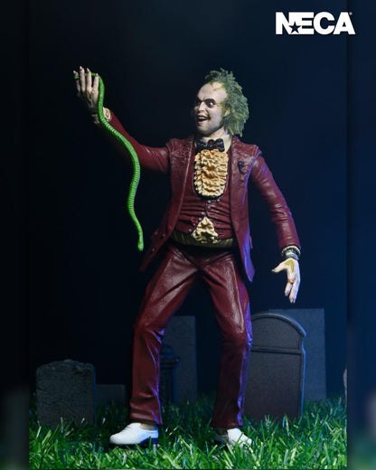 Beetlejuice 1988 7 Inch Ultimate Action Figure - Beetlejuice (Red Tuxedo)