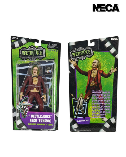 Beetlejuice 1988 7 Inch Ultimate Action Figure - Beetlejuice (Red Tuxedo)