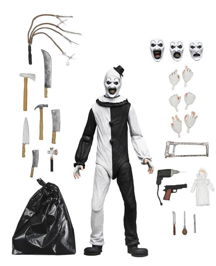 Terrifier Ultimate 7 Inch Scale Action Figure - Art The Clown