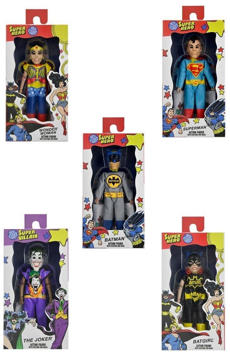 Ben Cooper Costume 6 Inch Action Figure Series 5 DC Icons - Set of 5
