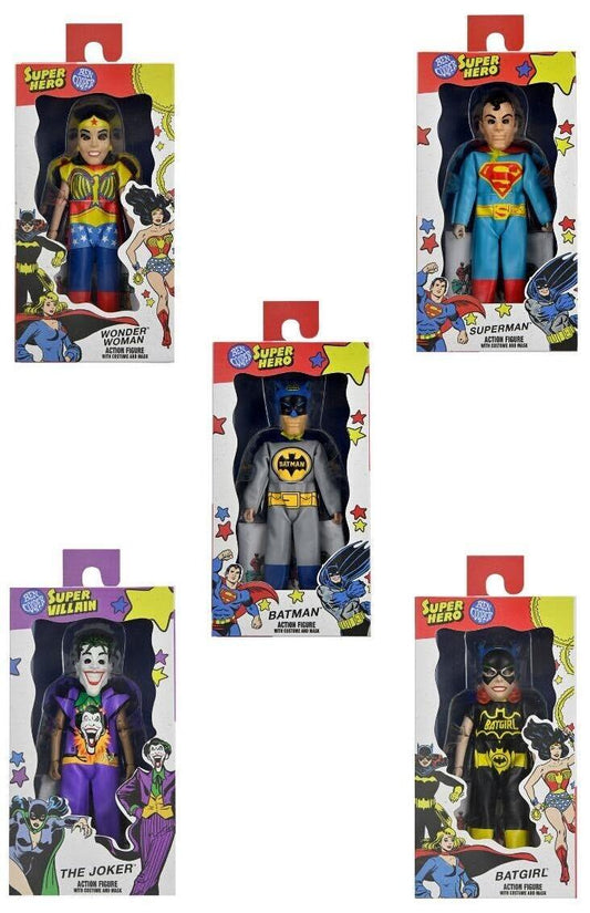 Ben Cooper Costume 6 Inch Action Figure Series 5 DC Icons - Set of 5