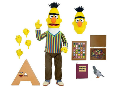 Sesame Street 7 Inch Scale Ultimate Action Figure - Bert