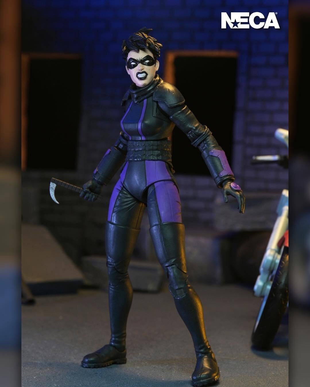 Teenage Mutant Ninja Turtles The Last Ronin Comic 7 Inch Ultimate Action Figure - Casey Marie With Motorcycle
