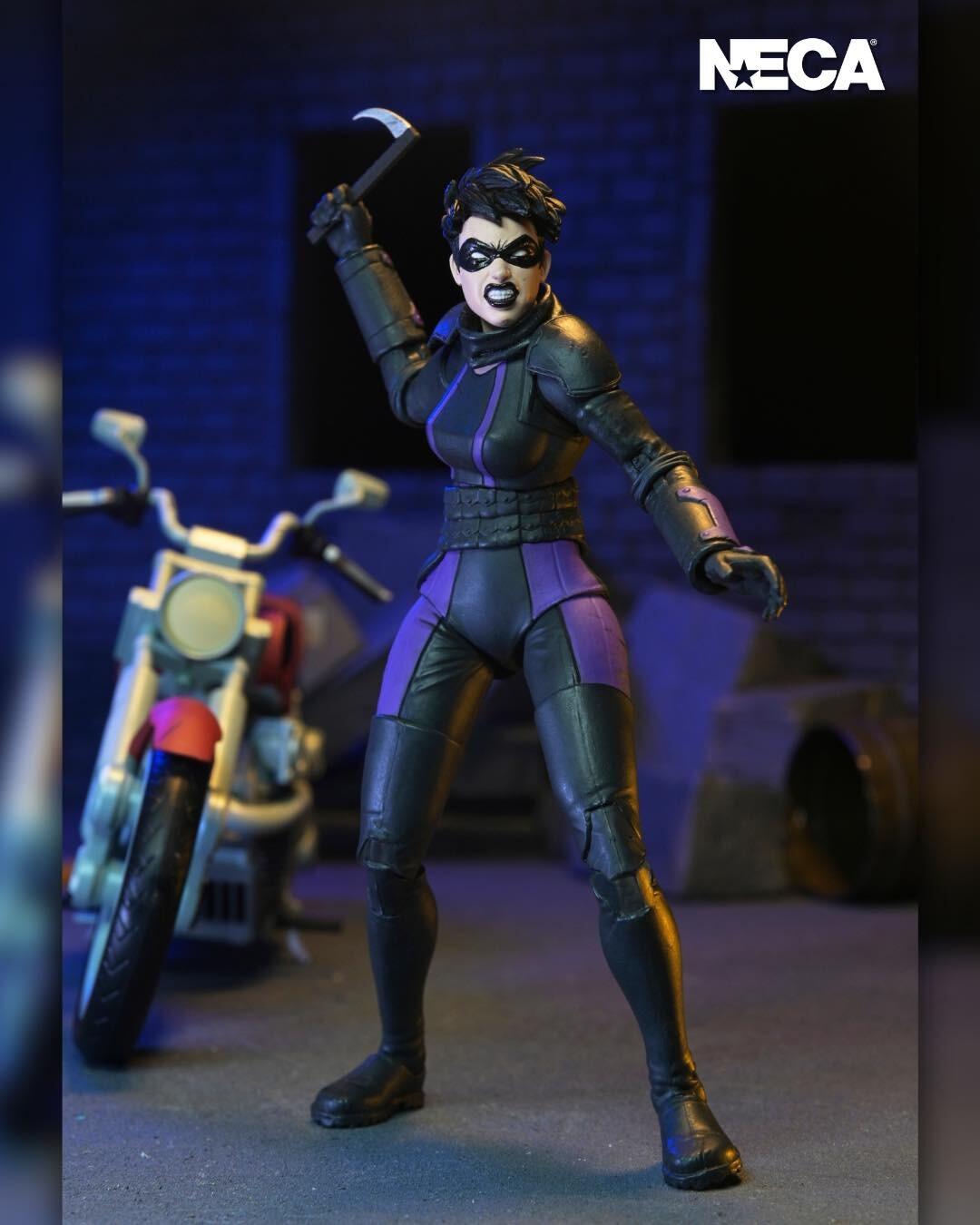 Teenage Mutant Ninja Turtles The Last Ronin Comic 7 Inch Ultimate Action Figure - Casey Marie With Motorcycle