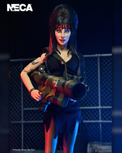 Elvira 8-Inch Scale Clothed Action Figure - Commando Elvira