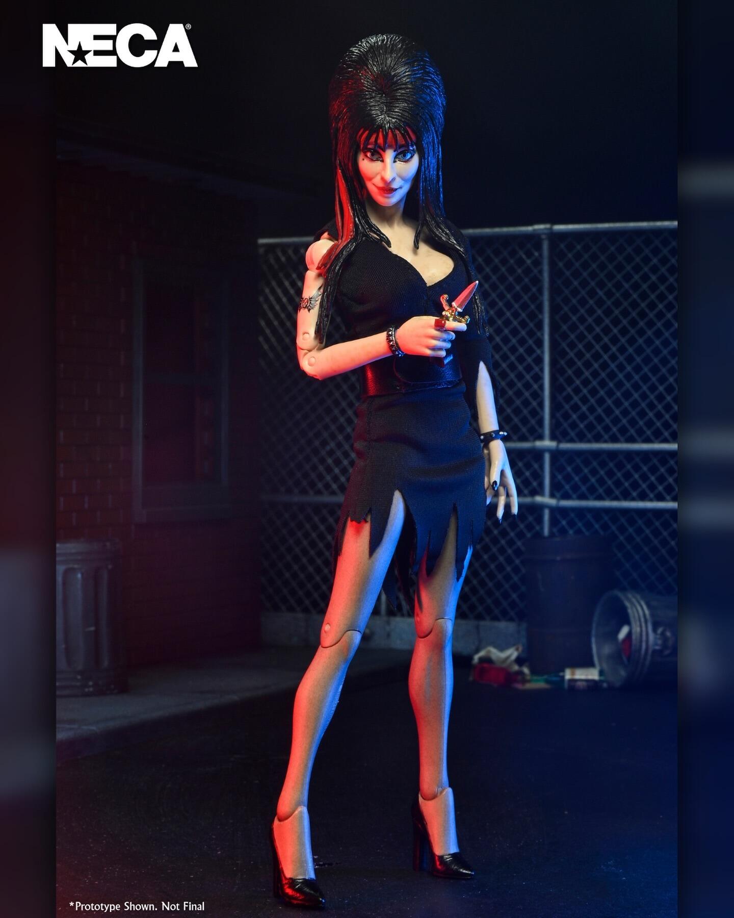 Elvira 8-Inch Scale Clothed Action Figure - Commando Elvira
