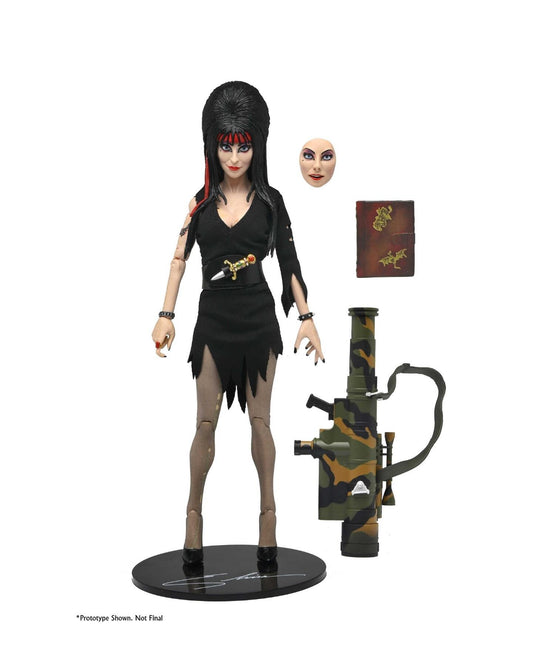 Elvira 8-Inch Scale Clothed Action Figure - Commando Elvira