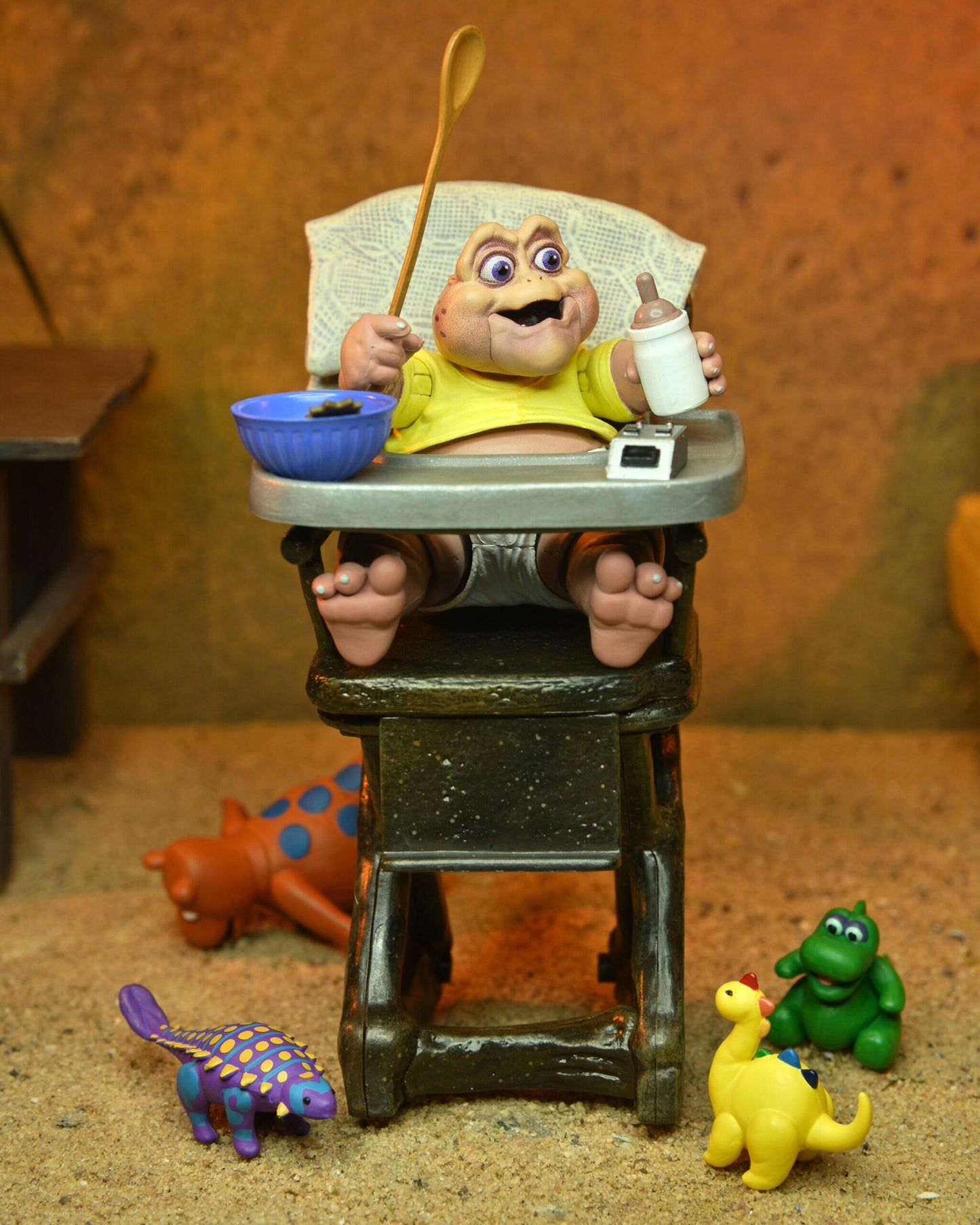 Dinosaurs Ultimate 7 Inch Scale Action Figure - Baby Sinclair