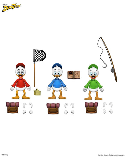 *PRE-ORDER Duck Tales Ultimate 7 Inch Scale Action Figure - Huey, Dewey & Louie