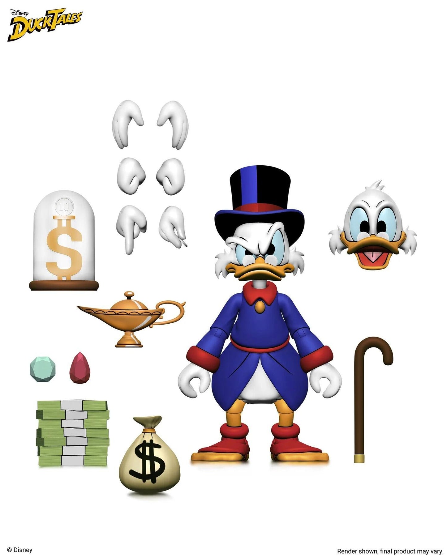 *PRE-ORDER Duck Tales Ultimate 7 Inch Scale Action Figure - Scrooge McDuck