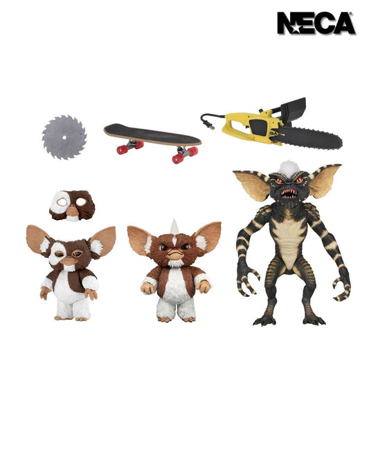 Gremlins 40 Years Of Gremlins 7 Inch Scale Ultimate Action Figure 3 Pack - Evolution of the Gremlin