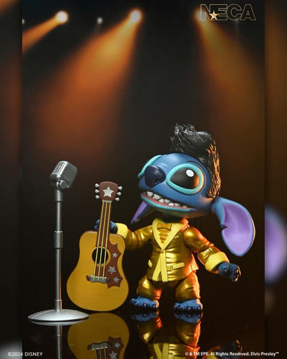 Lilo & Stitch Ultimate 7 Inch Scale Action Figure - Stitch (Elvis Gold Suit)